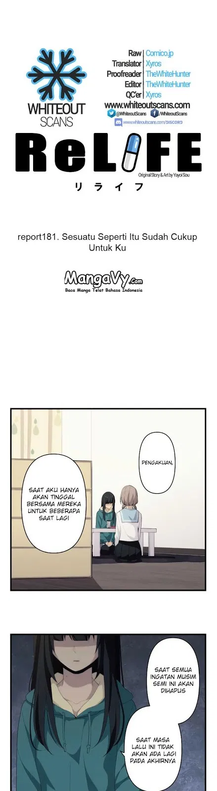 ReLIFE Chapter 181