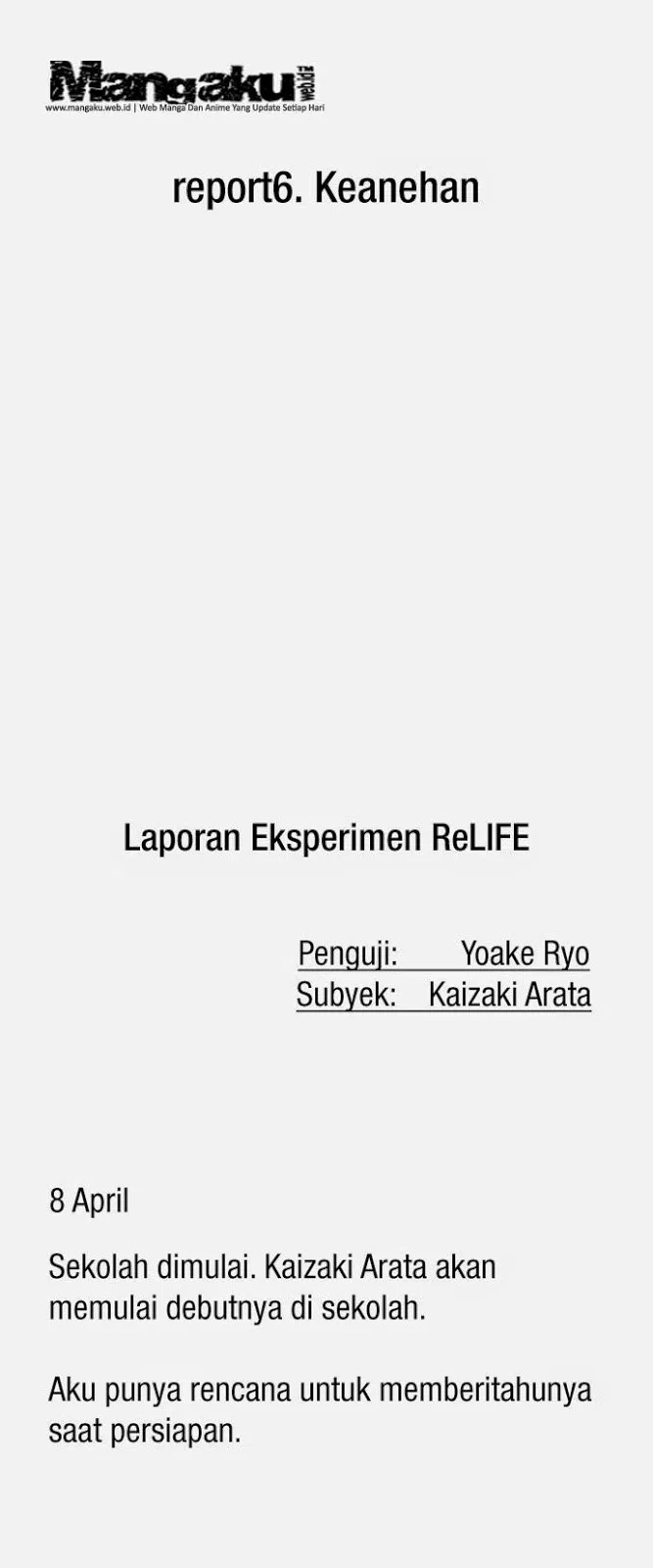 ReLIFE Chapter 6