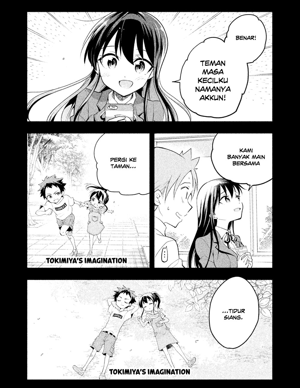 Saeki-san wa Nemutteru Chapter 12