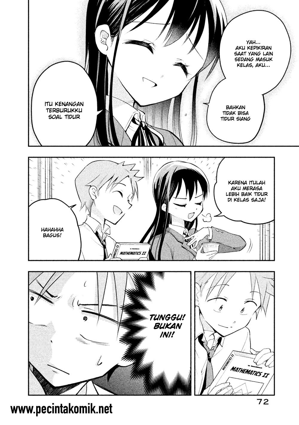 Saeki-san wa Nemutteru Chapter 14