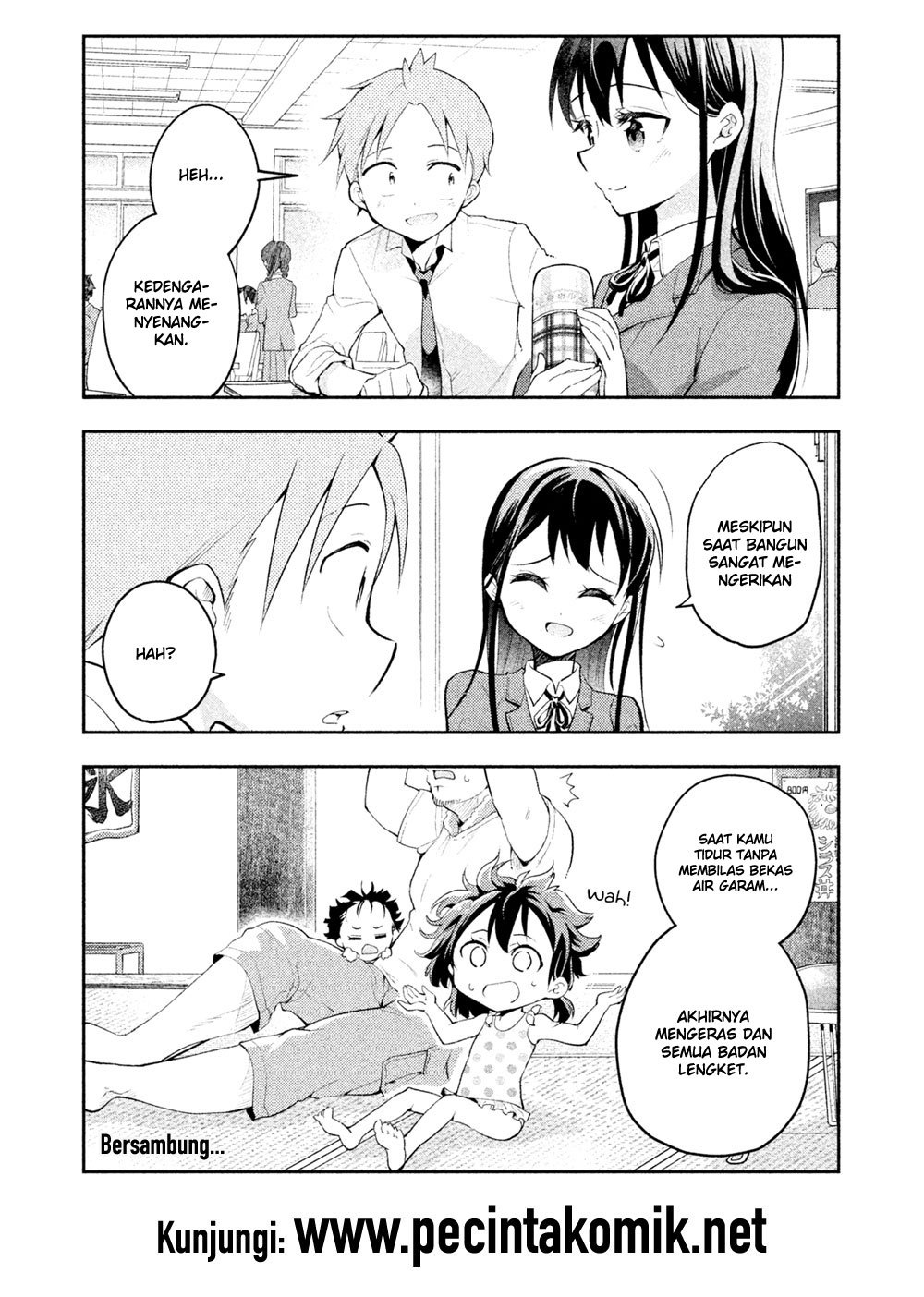 Saeki-san wa Nemutteru Chapter 14