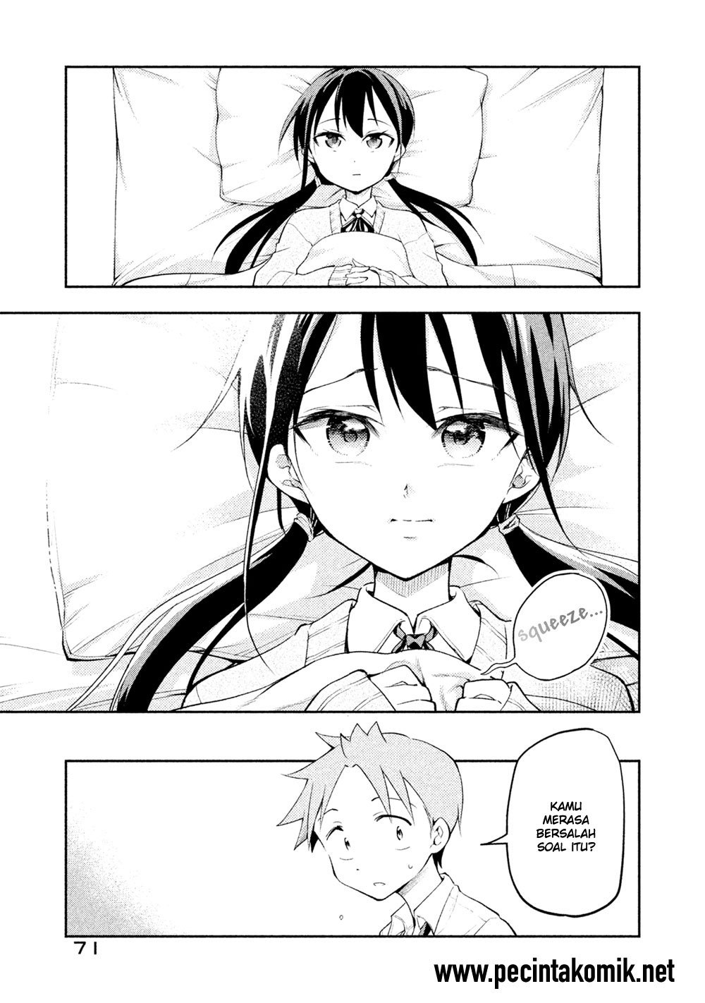 Saeki-san wa Nemutteru Chapter 14