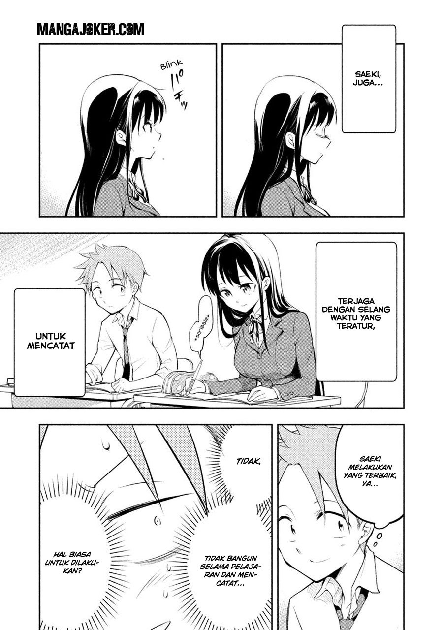 Saeki-san wa Nemutteru Chapter 4