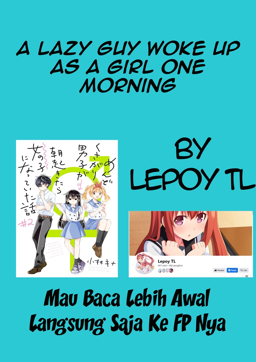 A Lazy Guy Woke Up as a Girl One Morning Chapter 10