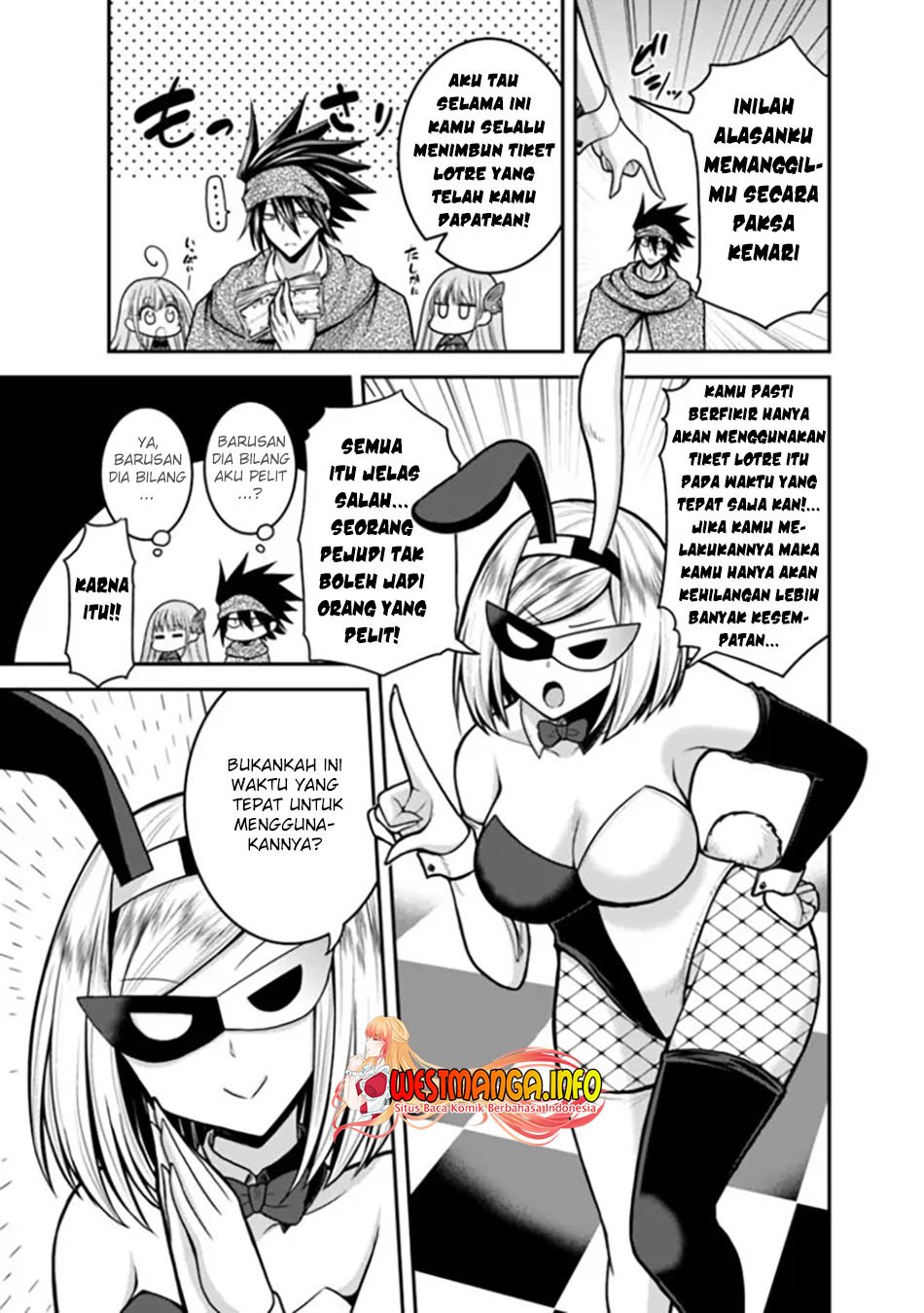 Kujibiki Tokushou Musou Harem-ken Chapter 35