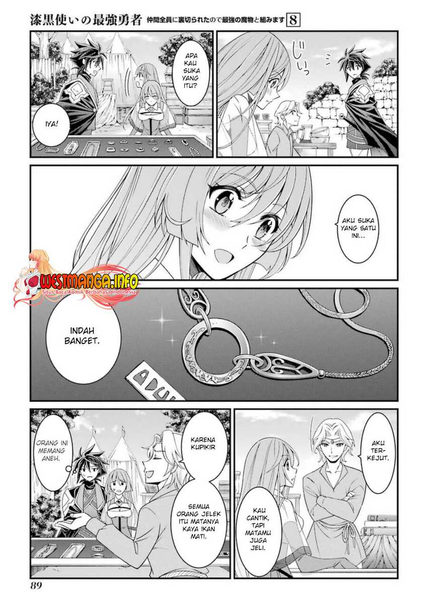 Shikkoku Tsukai no Saikyo Yusha Nakama Zen’in ni Uragira Retanode Saikyo no Mamono Chapter 40