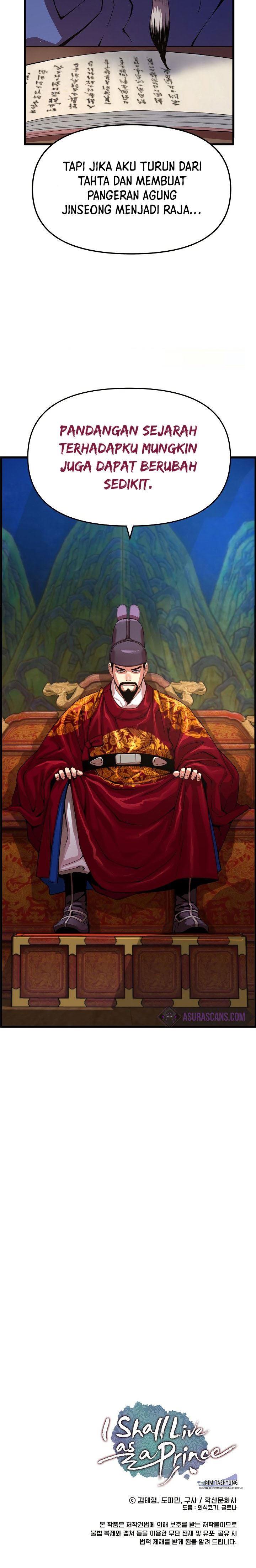 I Shall Live As a Prince Chapter 83