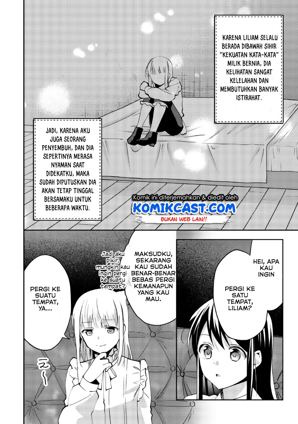 Isekai de “Kuro no Iyashi Te” tte Yobareteimasu Chapter 40