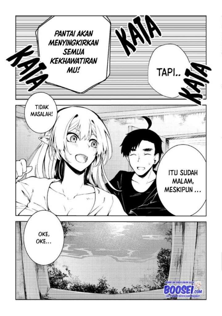 Mujintou de Elf to Kyoudou Seikatsu Chapter 9