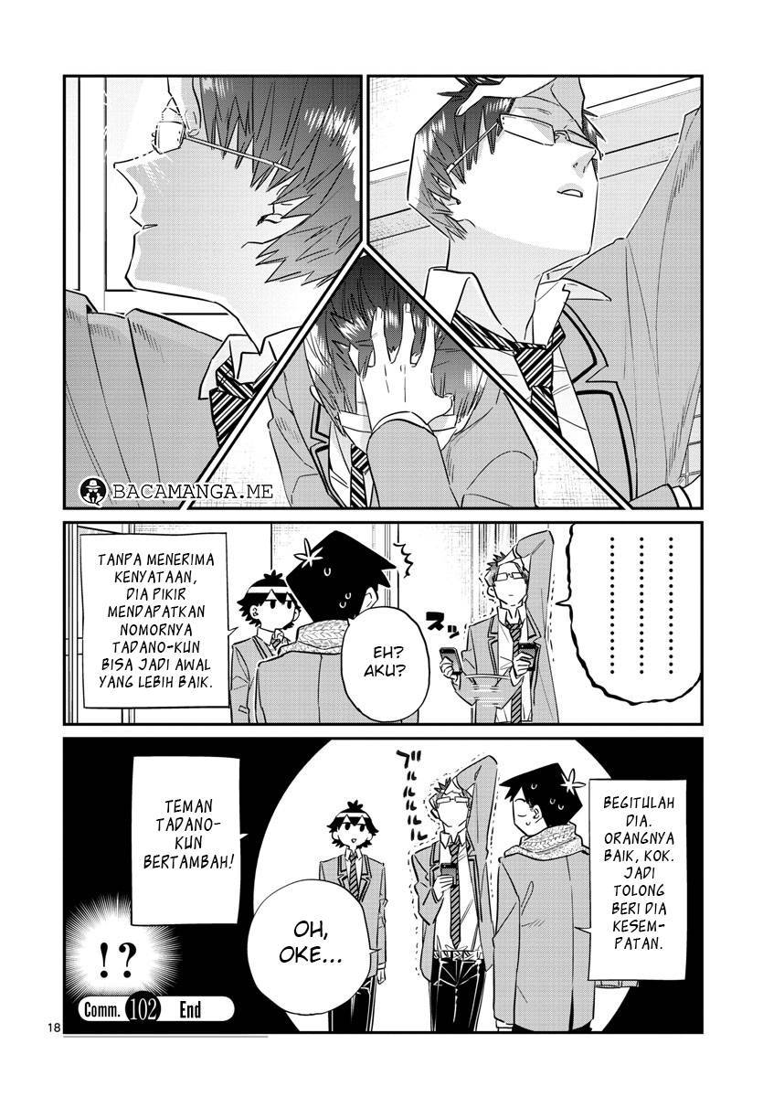 Komi-san wa Komyushou Desu. Chapter 102