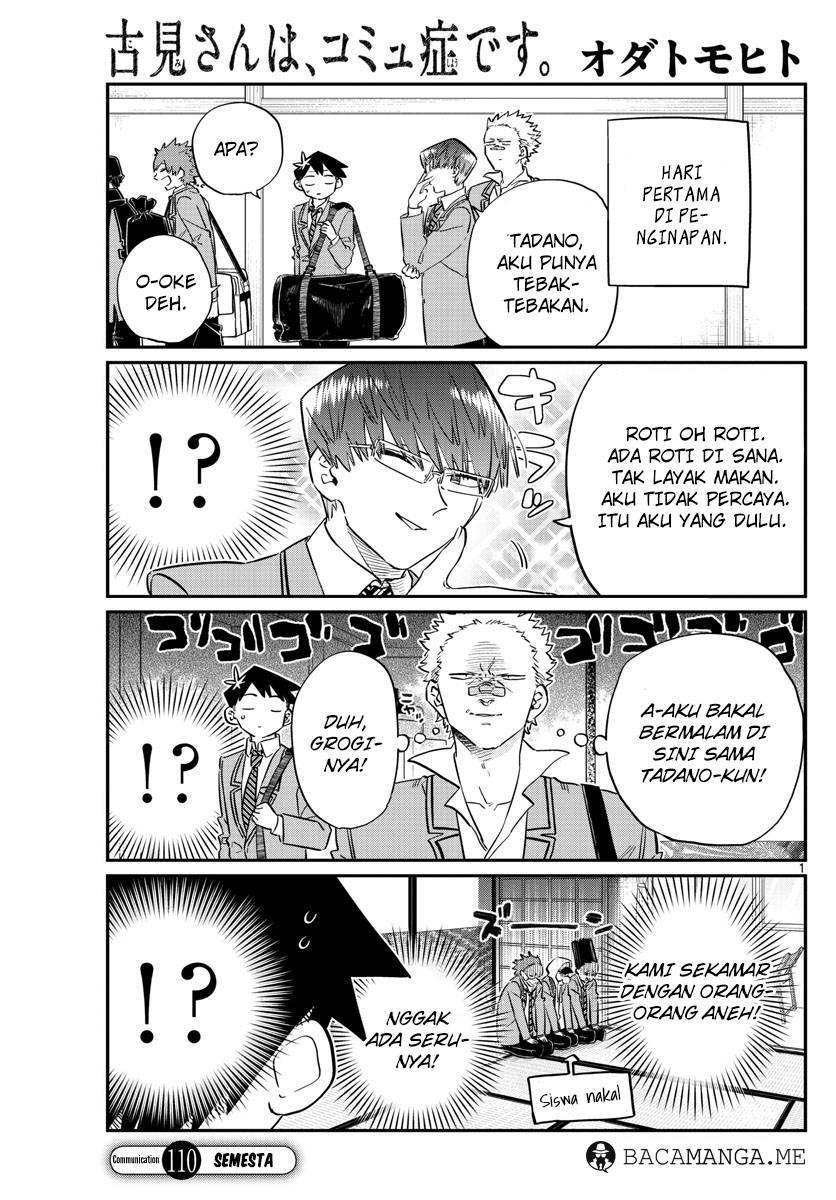 Komi-san wa Komyushou Desu. Chapter 110