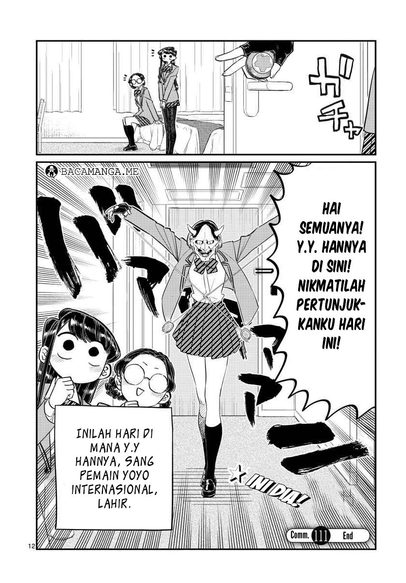 Komi-san wa Komyushou Desu. Chapter 111