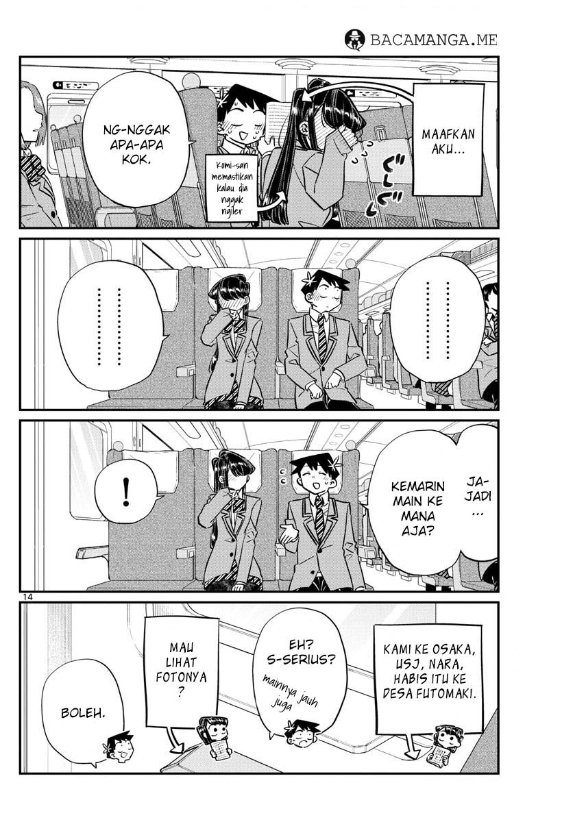 Komi-san wa Komyushou Desu. Chapter 113