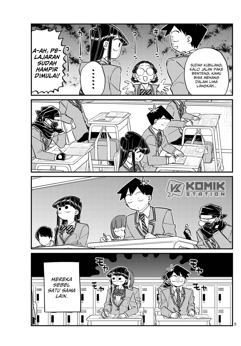 Komi-san wa Komyushou Desu. Chapter 124