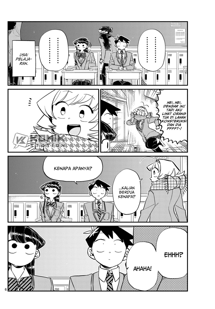 Komi-san wa Komyushou Desu. Chapter 124