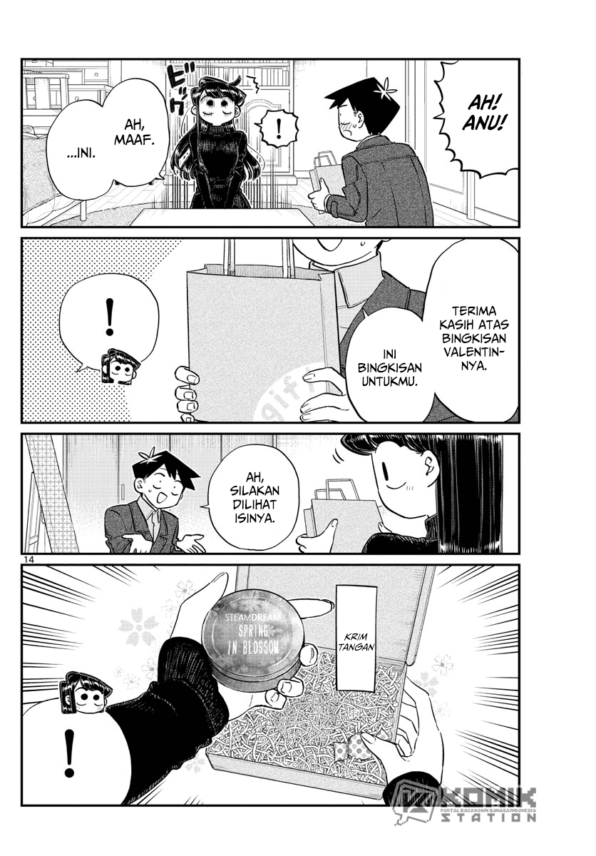 Komi-san wa Komyushou Desu. Chapter 128