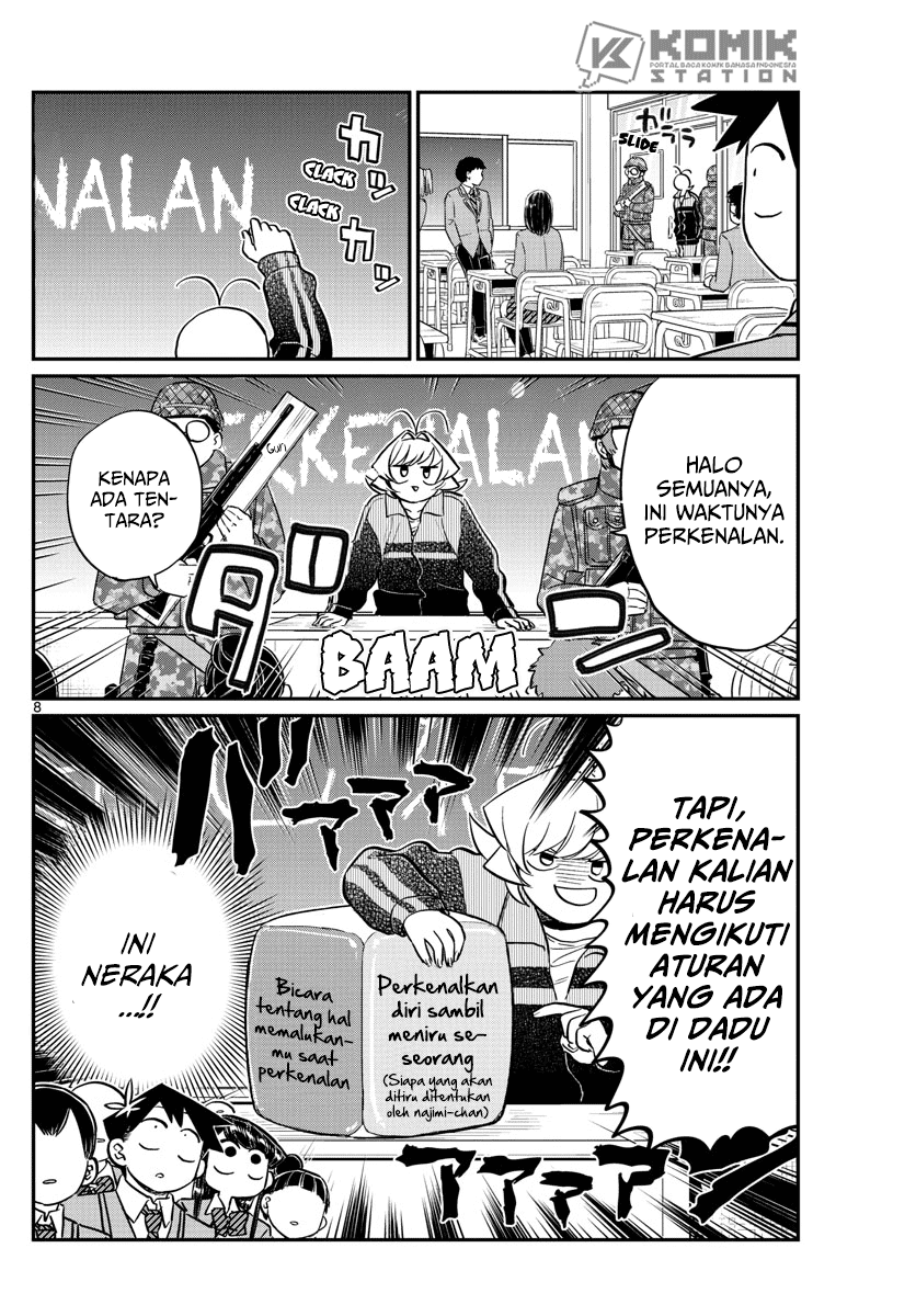 Komi-san wa Komyushou Desu. Chapter 130