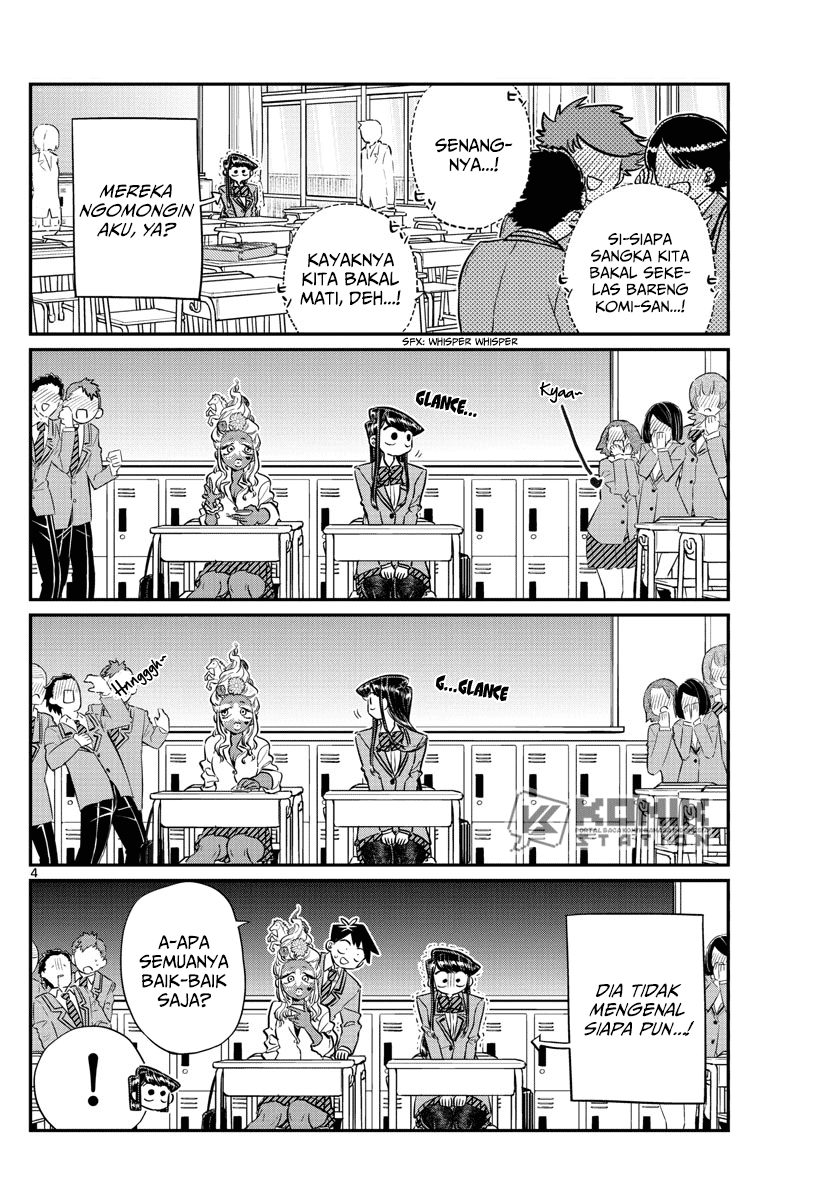 Komi-san wa Komyushou Desu. Chapter 130