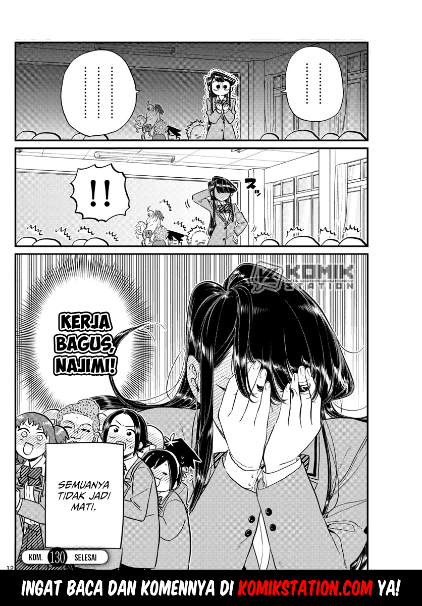 Komi-san wa Komyushou Desu. Chapter 130