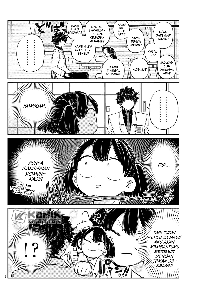 Komi-san wa Komyushou Desu. Chapter 133