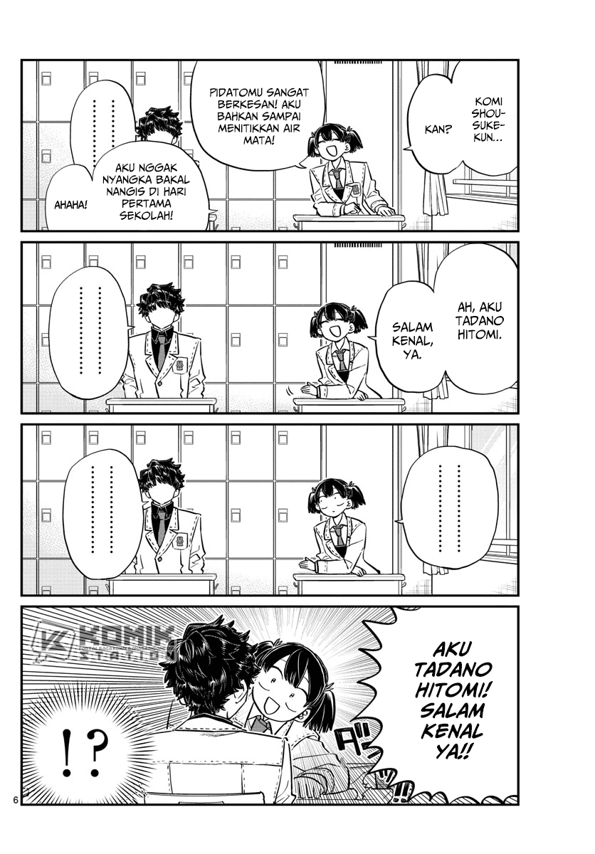 Komi-san wa Komyushou Desu. Chapter 133