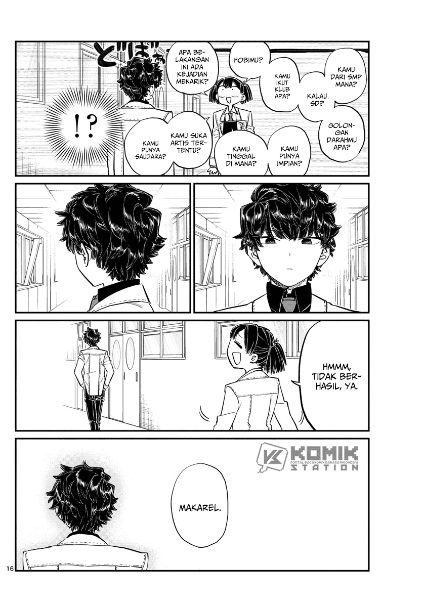 Komi-san wa Komyushou Desu. Chapter 133