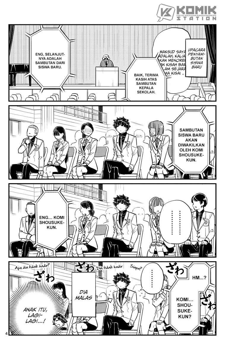 Komi-san wa Komyushou Desu. Chapter 133