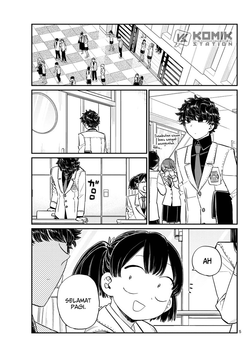 Komi-san wa Komyushou Desu. Chapter 133