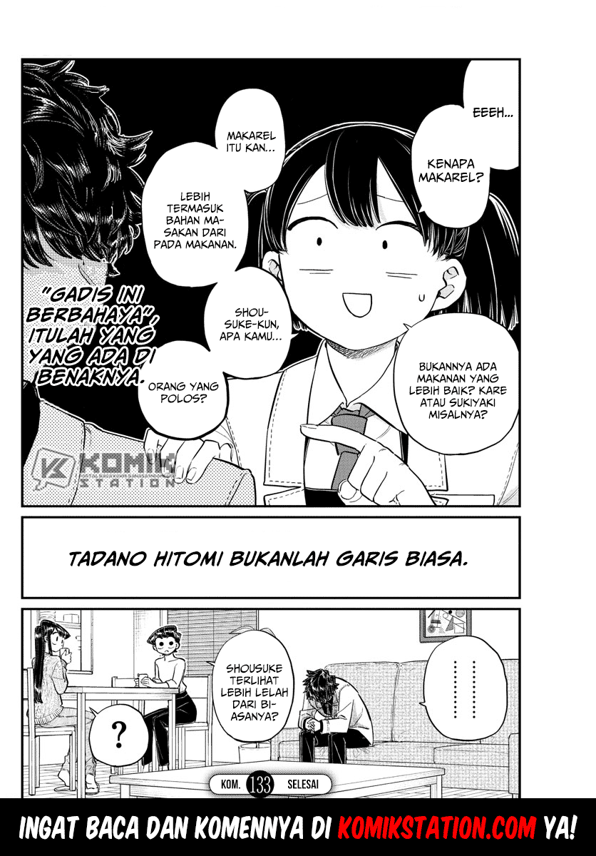 Komi-san wa Komyushou Desu. Chapter 133