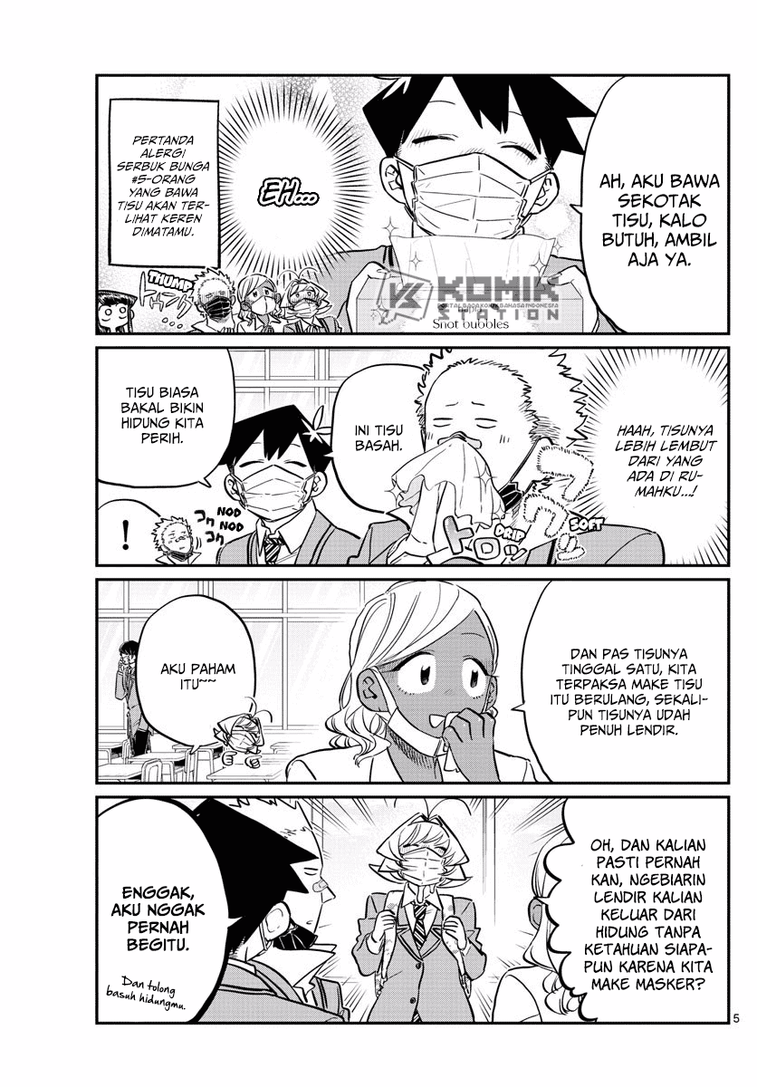 Komi-san wa Komyushou Desu. Chapter 138