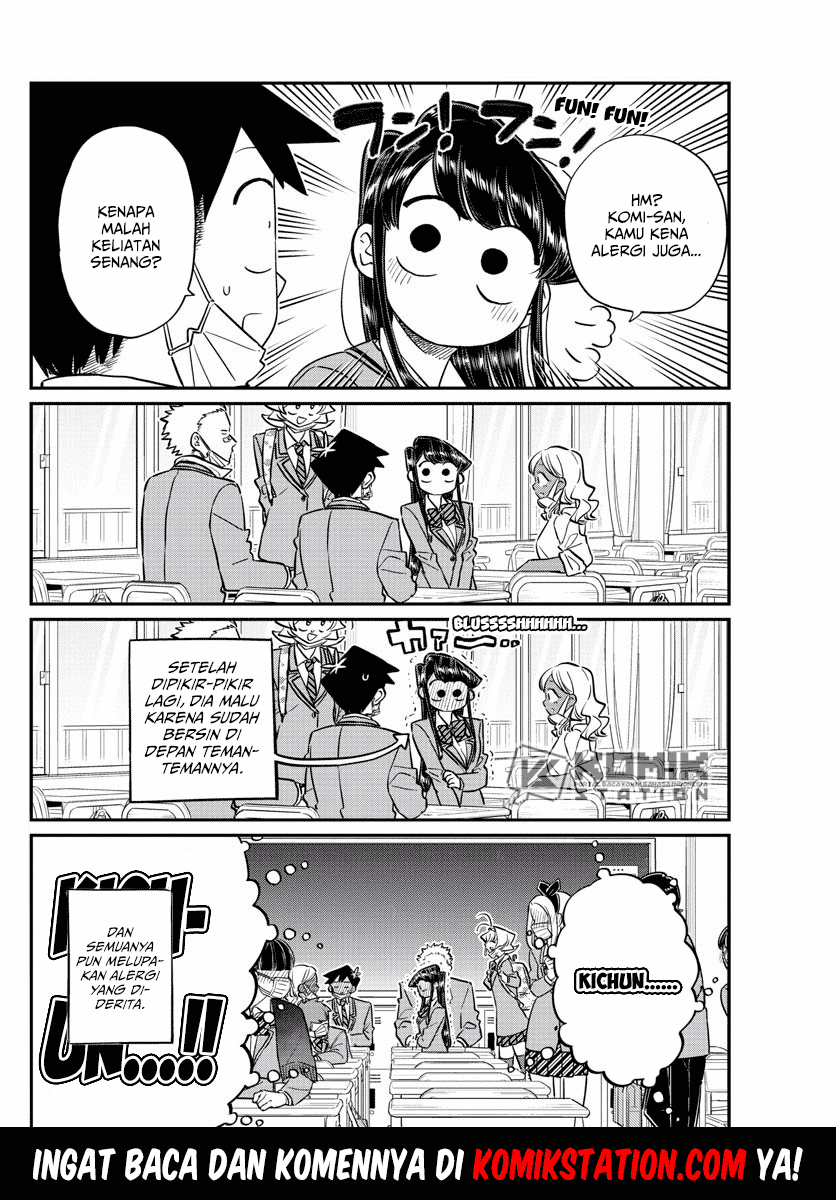 Komi-san wa Komyushou Desu. Chapter 138