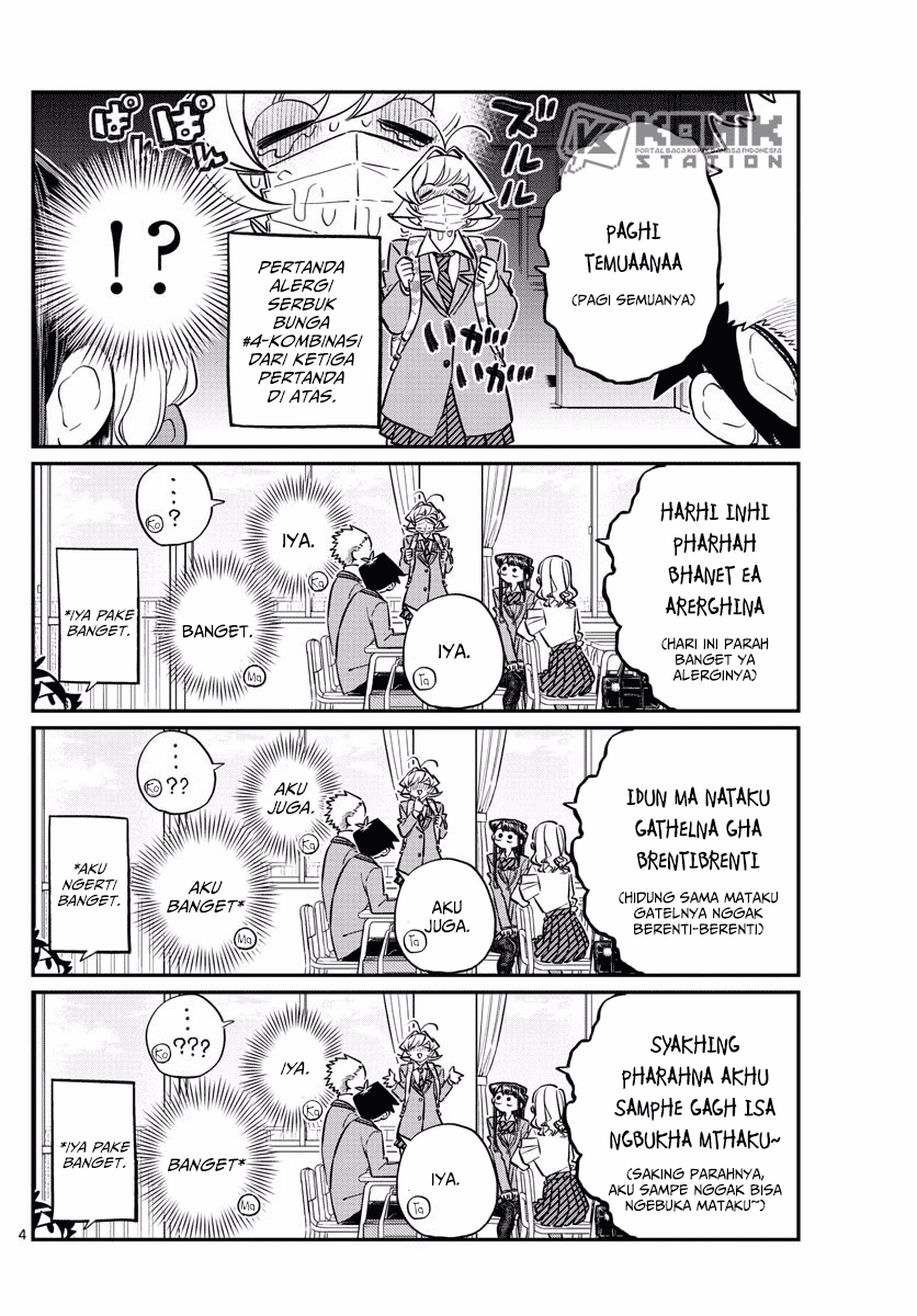 Komi-san wa Komyushou Desu. Chapter 138