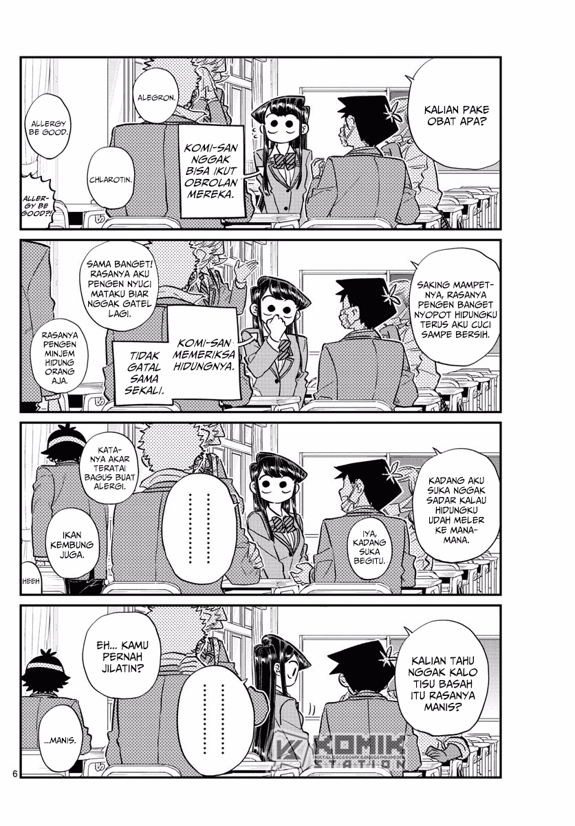 Komi-san wa Komyushou Desu. Chapter 138