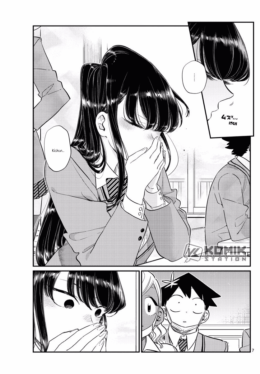 Komi-san wa Komyushou Desu. Chapter 138