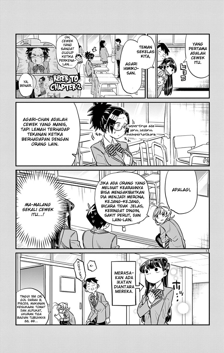 Komi-san wa Komyushou Desu. Chapter 14