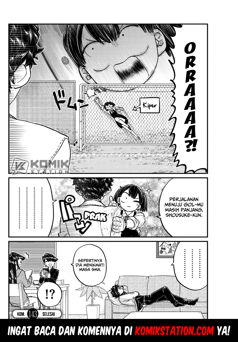 Komi-san wa Komyushou Desu. Chapter 143