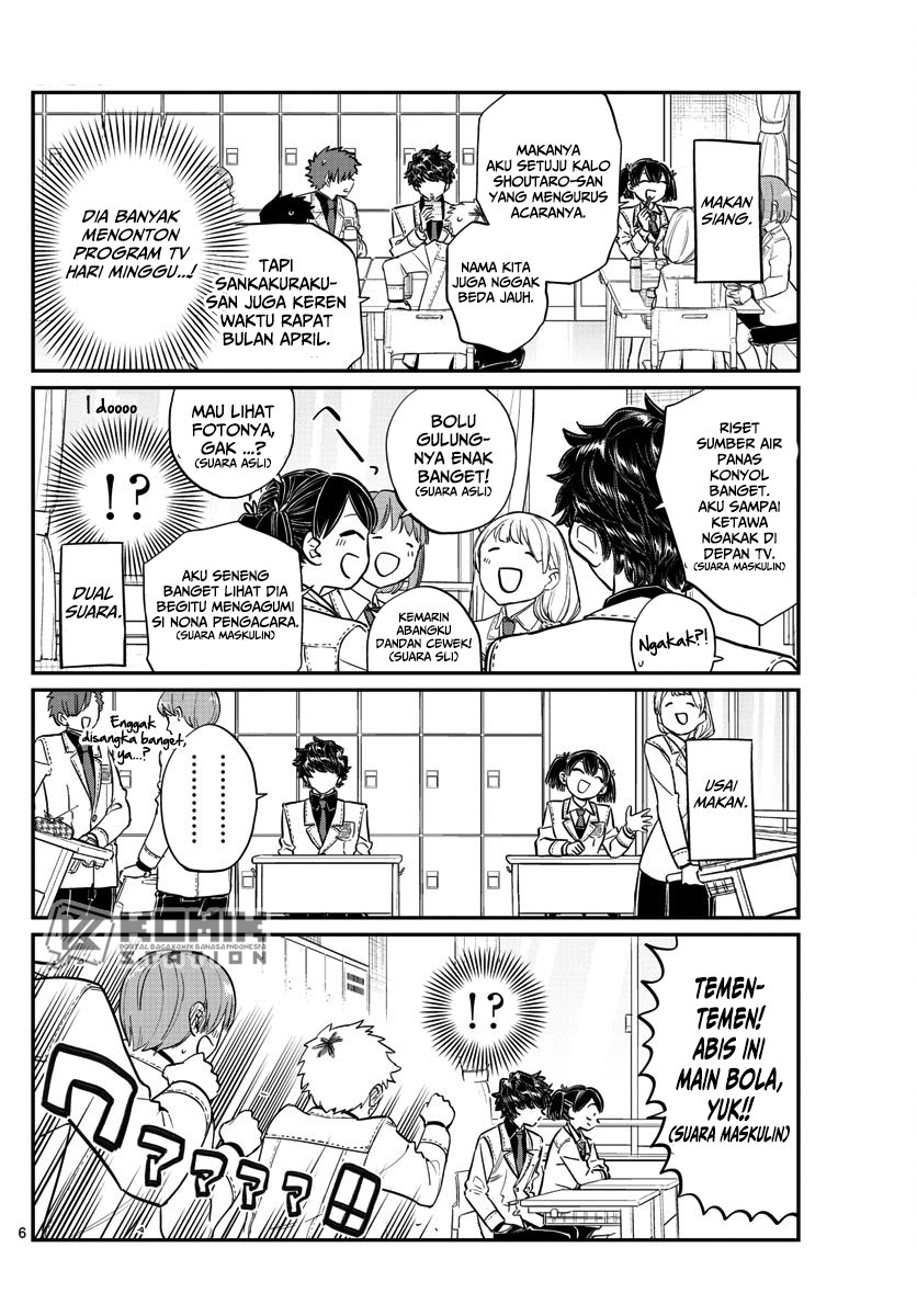 Komi-san wa Komyushou Desu. Chapter 143