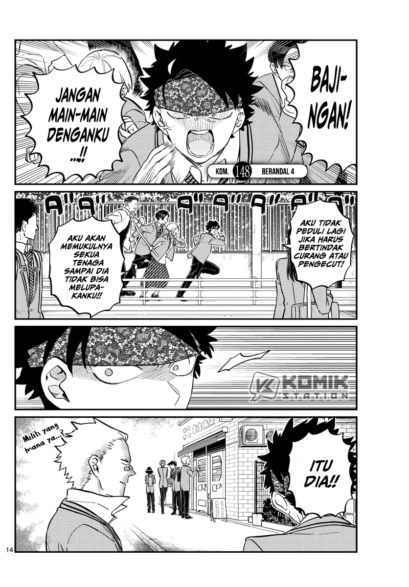 Komi-san wa Komyushou Desu. Chapter 148