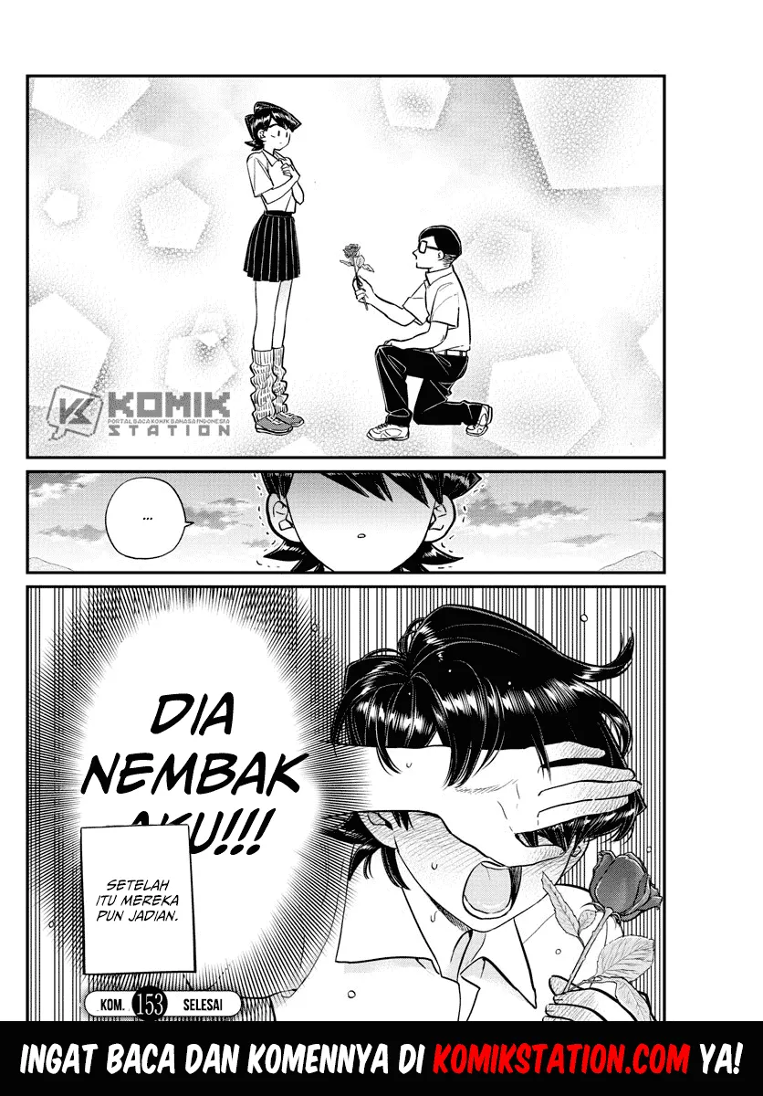 Komi-san wa Komyushou Desu. Chapter 153