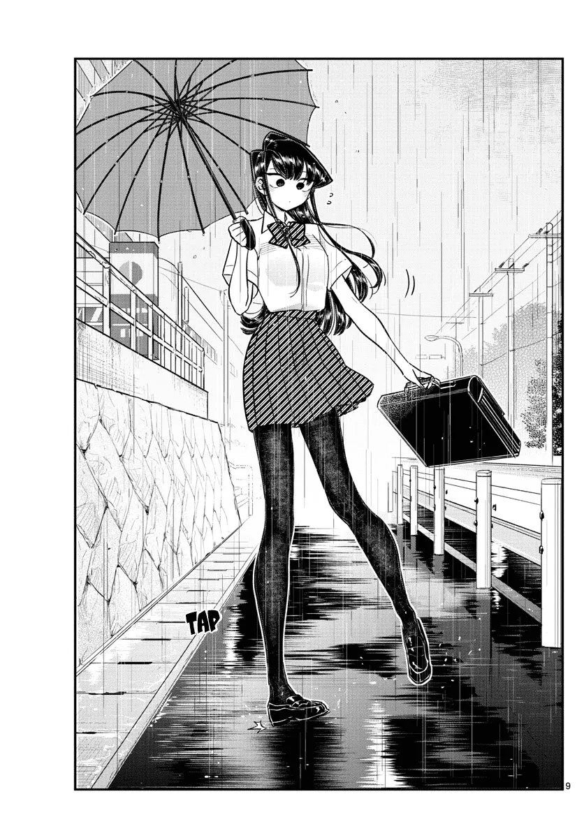 Komi-san wa Komyushou Desu. Chapter 154