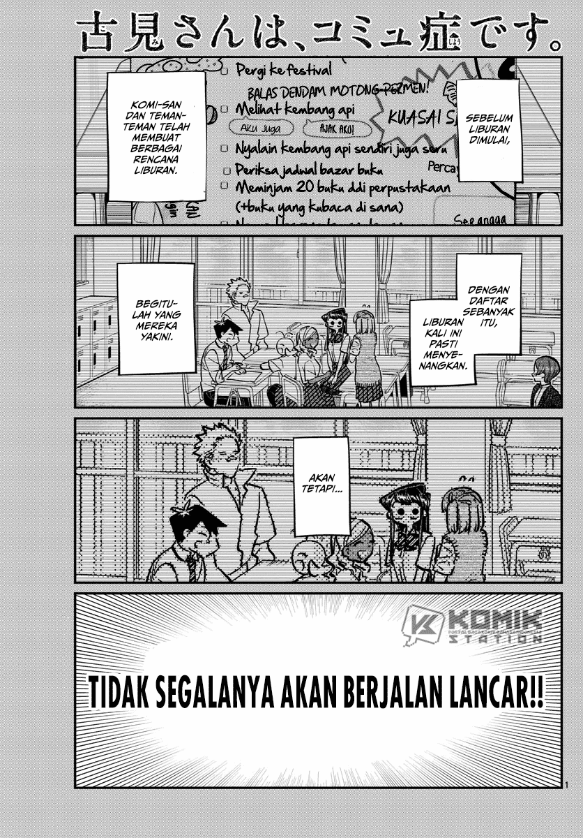 Komi-san wa Komyushou Desu. Chapter 162