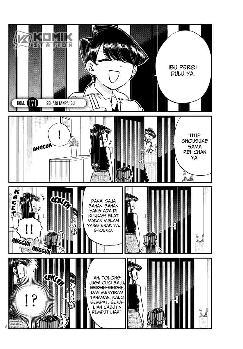 Komi-san wa Komyushou Desu. Chapter 171