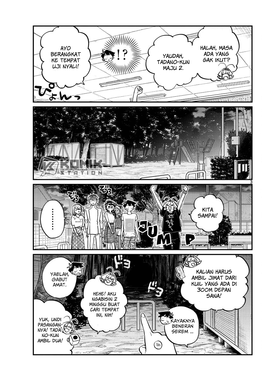 Komi-san wa Komyushou Desu. Chapter 180