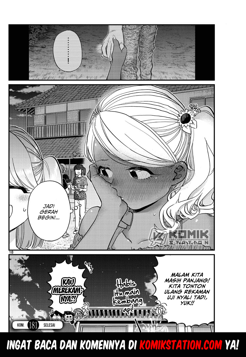 Komi-san wa Komyushou Desu. Chapter 181