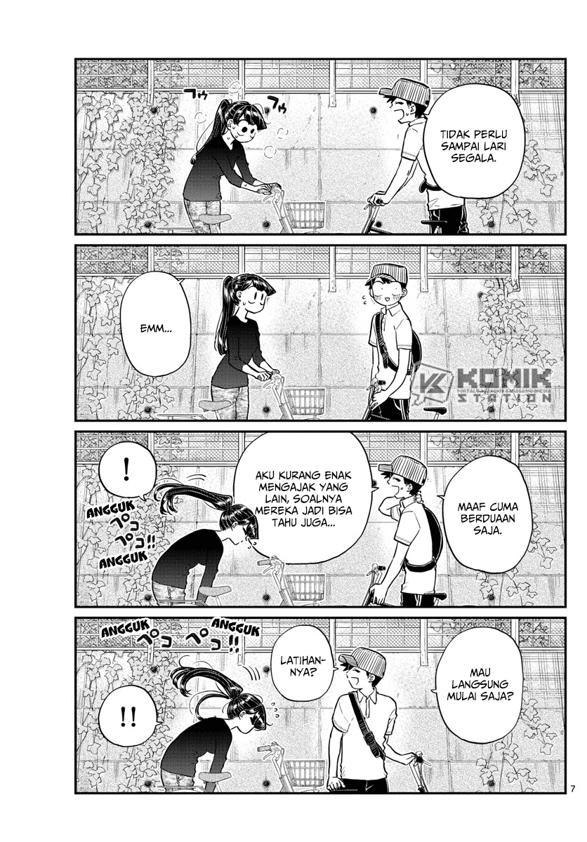 Komi-san wa Komyushou Desu. Chapter 187