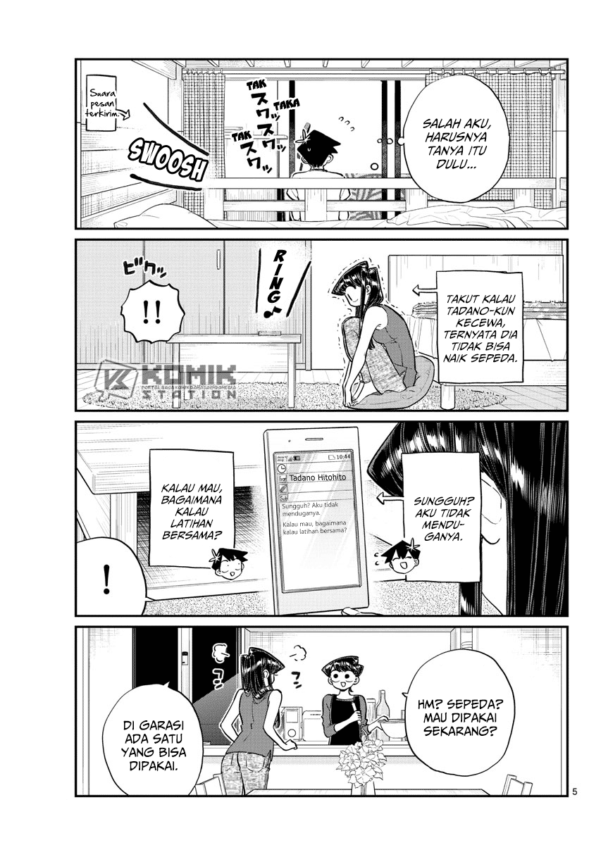 Komi-san wa Komyushou Desu. Chapter 187