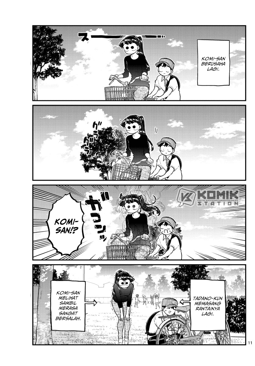 Komi-san wa Komyushou Desu. Chapter 187