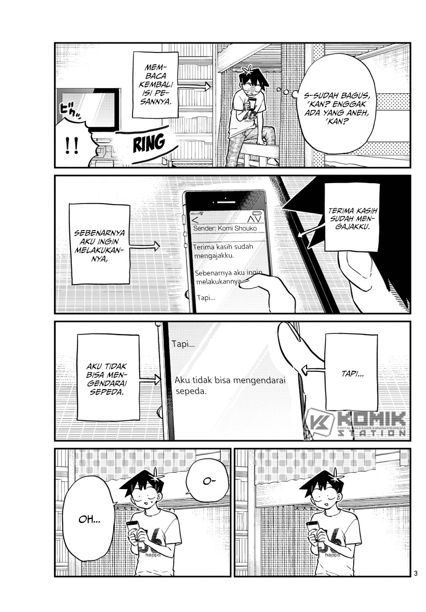 Komi-san wa Komyushou Desu. Chapter 187