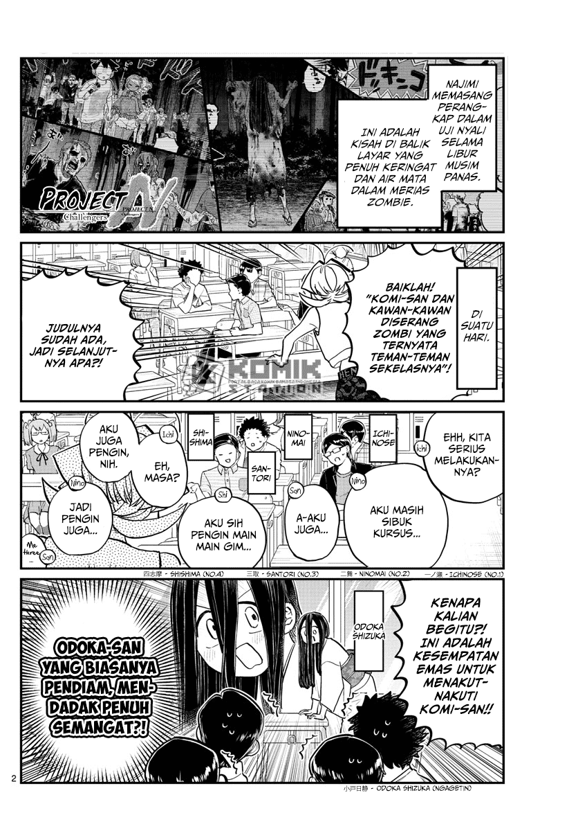 Komi-san wa Komyushou Desu. Chapter 188