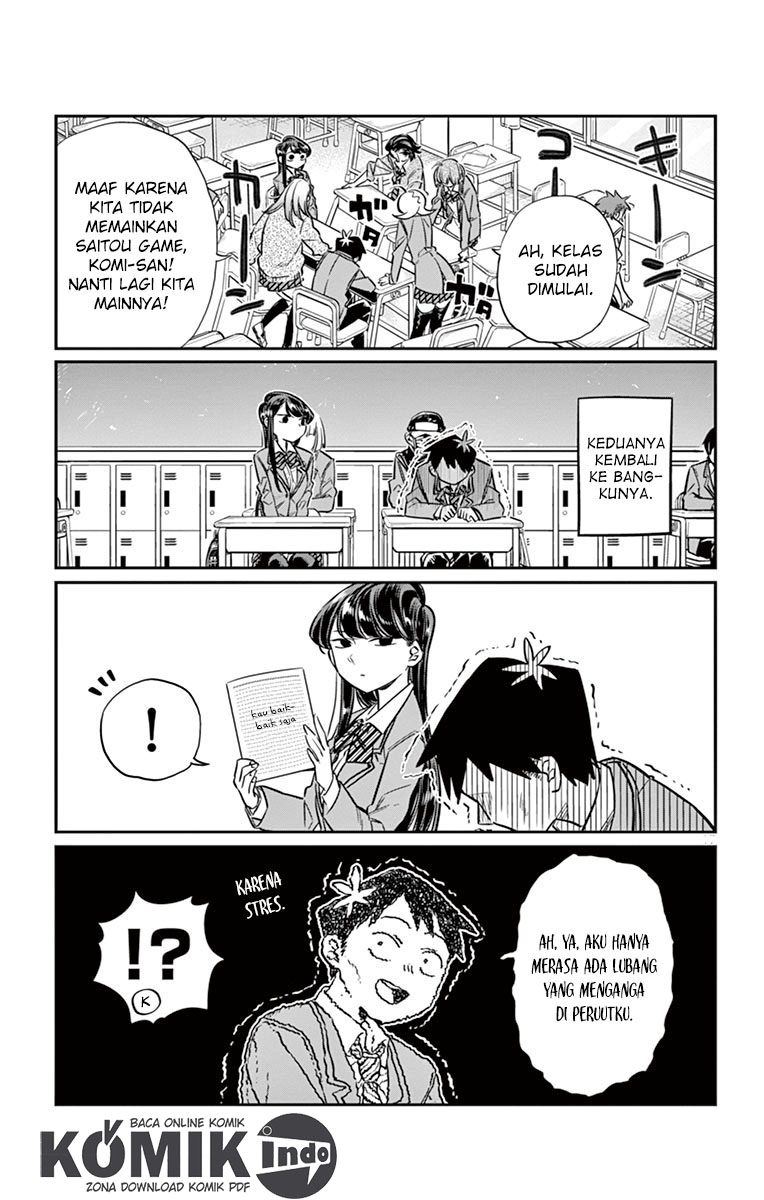 Komi-san wa Komyushou Desu. Chapter 19